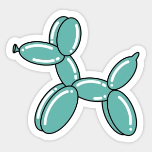 Balloon Animal Dog Sticker